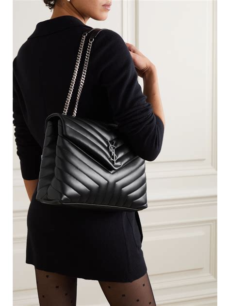 loulou quilted leather shoulder bag.